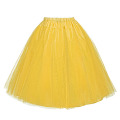 GK Women&#39;s 3 Camadas Crinoline Petticoat Underskirt para Retro Vintage Dress BP000057
